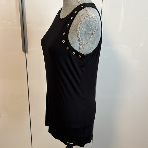 MICHAEL KORS Tank Top with Gold Detail, Size M - Picture 4 of 9